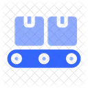 Conveyor Packages Box Icon