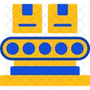 Conveyor Belt Transport System Material Handling Symbol