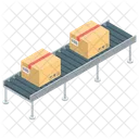 Pallet Logistics Product Distribution Package Sorting Icon