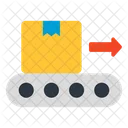 Conveyor Belt Manufacturing Belt Package Sorting Icon