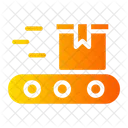 Conveyor Belt Box Factory Icon