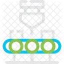Conveyor Belt Machinery Icon