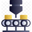 Conveyor Belt Machinery Icon