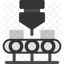 Conveyor Belt Machinery Icon