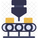 Conveyor Belt Machinery Icon