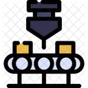 Conveyor Belt Machinery Icon