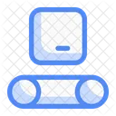 Conveyor Belt Conveyor Manufacturing Icon