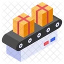 Conveyor Belt Packages Icon