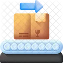 Conveyor Belt Conveyor Manufacturing Icon