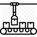 Conveyor Machine Logistics Industry Icon