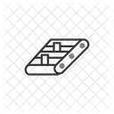 Box Conveyor Distribution Icon