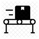 Conveyor Belt Automation Manufacturing Icon