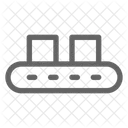Conveyor Factory Manufacturing Icon