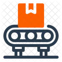 Conveyor Belt Building Blueprint Icon
