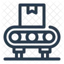 Conveyor Belt Building Blueprint Icon