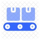 Conveyor Packages Box Icon