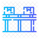 Conveyor Robot Production Icon