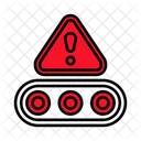 Conveyor Warning Production Icon