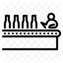 Conveyor Belt Worker Icon
