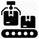 Conveyor Packing Pack Icon