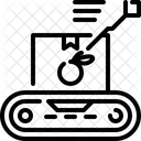 Box Conveyor Delivery Icon