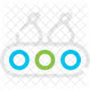 Conveyor Moving Belt Icon