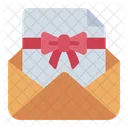 Convite Envelope Evento Icon