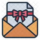 Convite Envelope Evento Icon