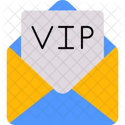 Convite vip  Ícone