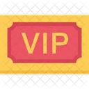 Convite Vip Cartao Vip Passe Vip Icon