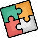 Convolution Puzzle Game Jigsaw Piece Icon