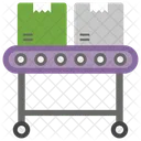 Transformation De La Livraison Service De Livraison Ligne De Production Icône