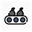 Convoyeur Mobile Bande Icône
