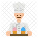 Cook Chef Cake Icon