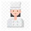Female Cook Female Chef Cook Icon