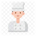 Male Cook Male Chef Profession Icon