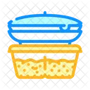 Cooked Food Canteen Icon