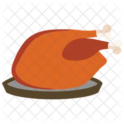 Cooked chicken Icon