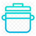Pressure Cooker Saucepan Kitchen Equipment Icon