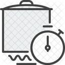 Heat Treatment Wait Icon