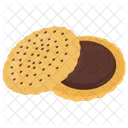 Sandwich Dessert Chocolate Icon