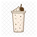 Cookie And Cream Smoothie  Icon