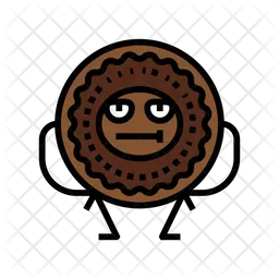 Cookie Character  Icon