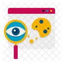 Cookie Tracking  Icon