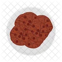Chocolate Biscuit Sweet Icon