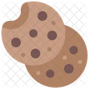 Cookies Chocolate Chip Biscuit Icon