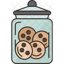 Cookies Jar Biscuit Icon