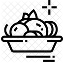 Cookies and cream  Icon