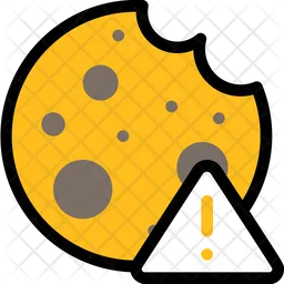 Cookies Attention  Icon