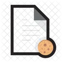 Cookies-Datei  Symbol